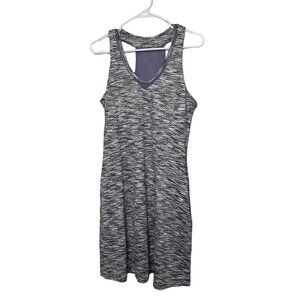 MPG Mondetta Purple Athletic Racerback Travel Dress with Pockets Size La…
